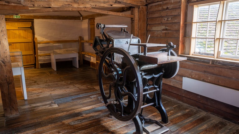 The Hogarth Printing Press at Sissinghurst Castle Garden